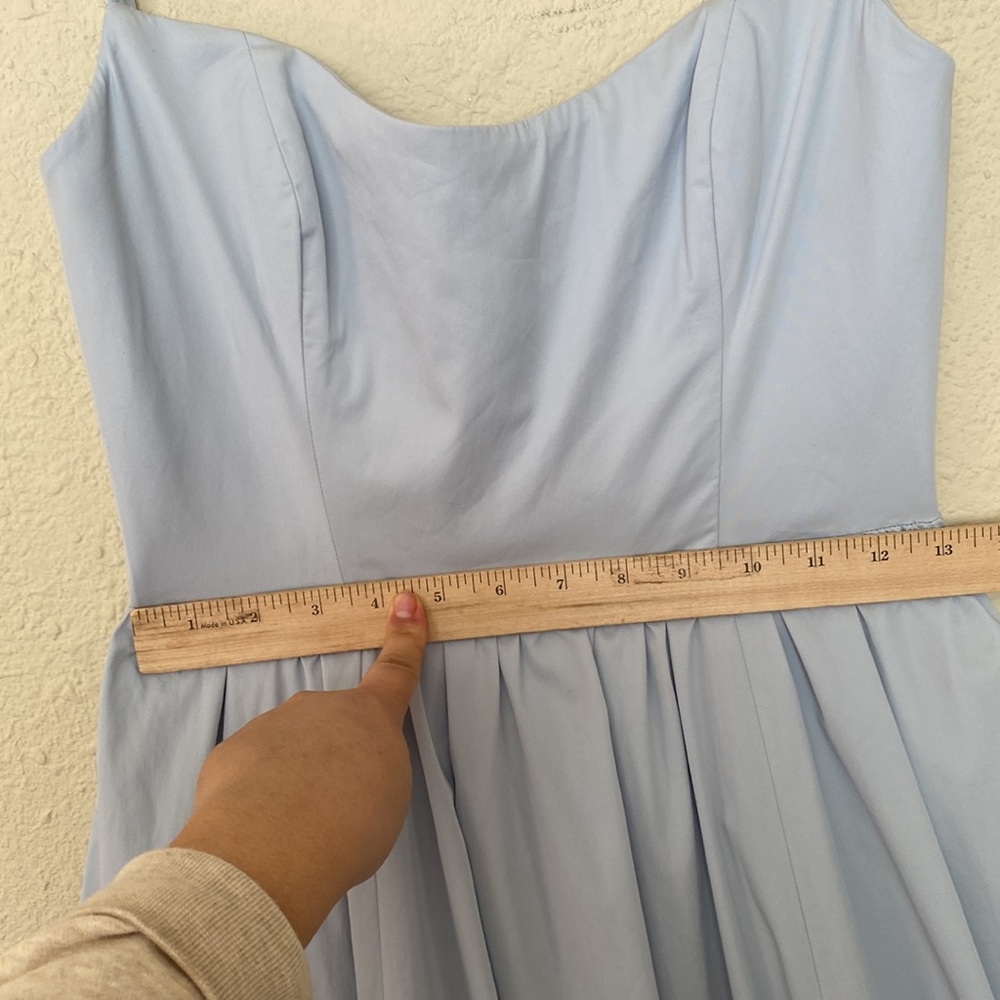 HOUSE OF CB 'Lolita' Soft Blue Corset Sundress‎ NWOT size S - Picture 9 of 15